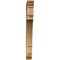 Ekena Millwork Merced Traditional Smooth Bracket, Western Red Cedar, 3 1/2"W x 30"D x 34"H BKT04X30X34MRC01SWR - alternate 4